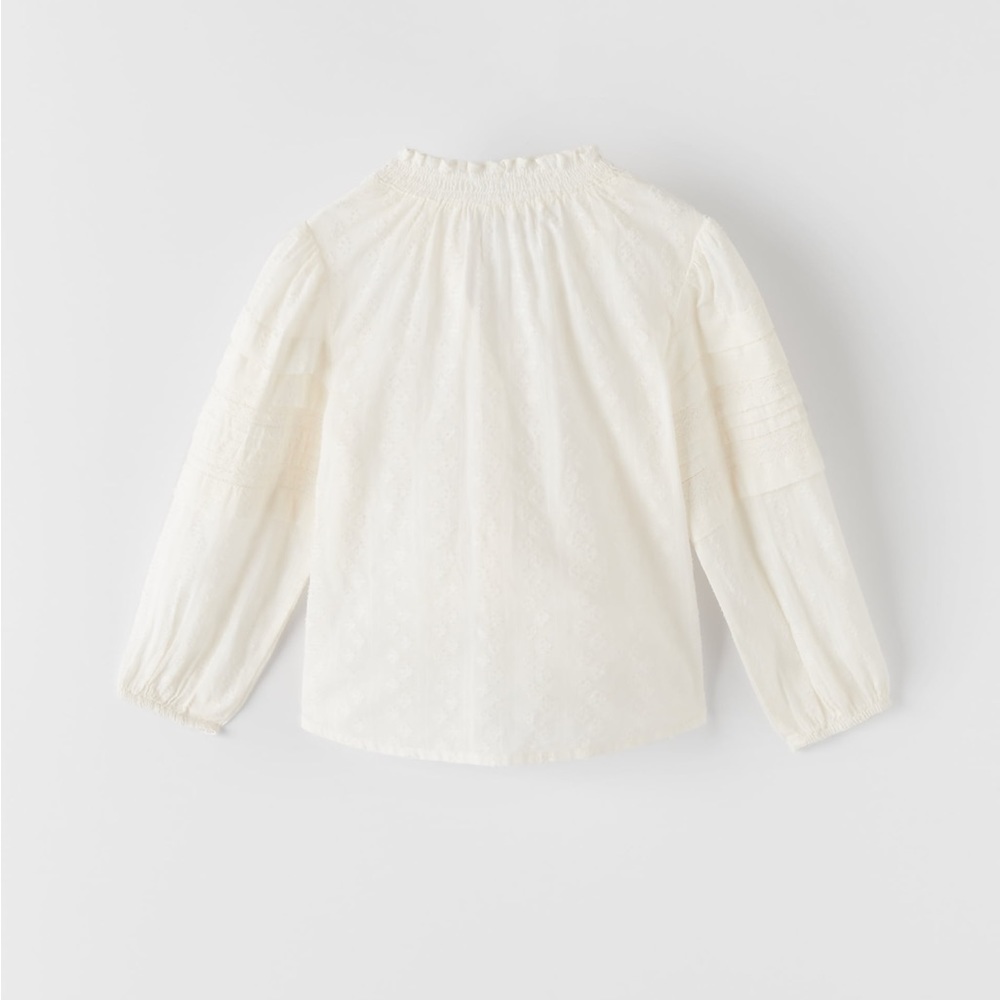 ZARA SHIRT WITH PINTUCKS - Picture 2 of 8